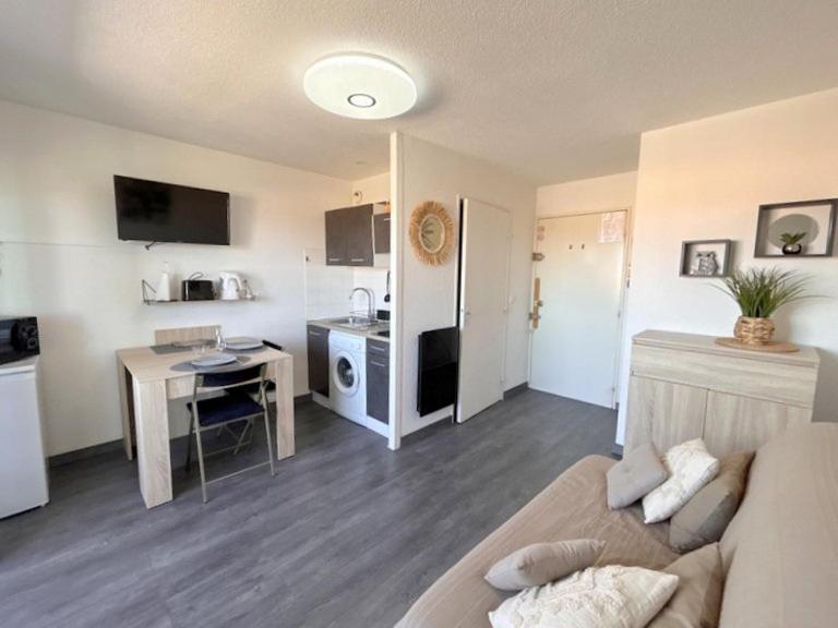 Studio Cosy A Deux Pas De La Mer 2Lamp36 Le Barcarès Zewnętrze zdjęcie